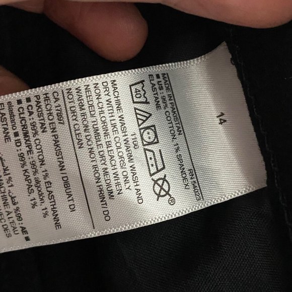 Old Navy Extra High Rise Sky-Hi Straight Jeans Jean Size Plus Size 28 NWT Black - Picture 8 of 11